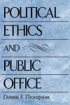 Political Ethics and Public Office cover