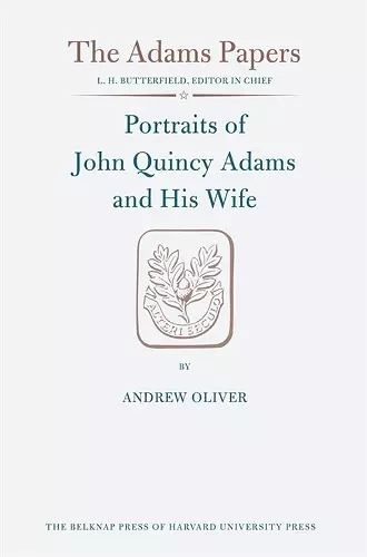 Portraits of John Quincy Adams and His Wife cover