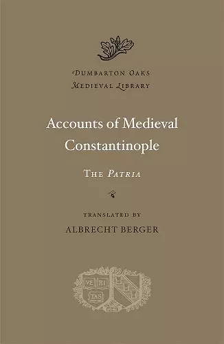 Accounts of Medieval Constantinople cover