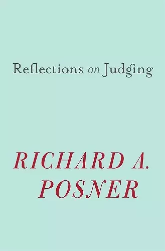 Reflections on Judging cover