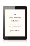 A New Republic of Letters cover