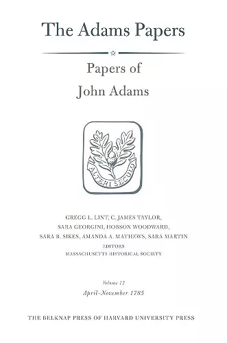 Papers of John Adams cover