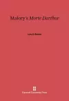 Malory's Morte Darthur cover