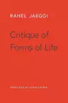 Critique of Forms of Life cover