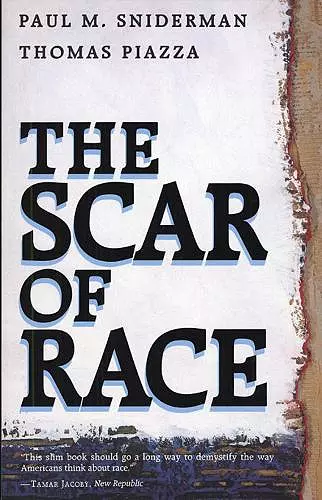 The Scar of Race cover