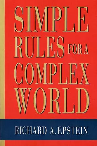 Simple Rules for a Complex World cover