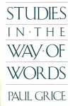 Studies in the Way of Words cover