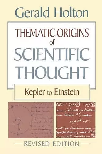 Thematic Origins of Scientific Thought cover