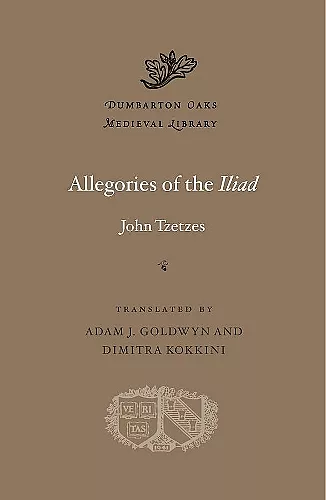 Allegories of the Iliad cover