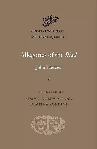 Allegories of the Iliad cover