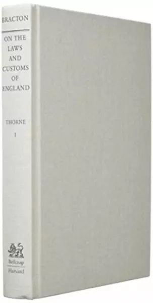 On the Laws and Customs of England cover