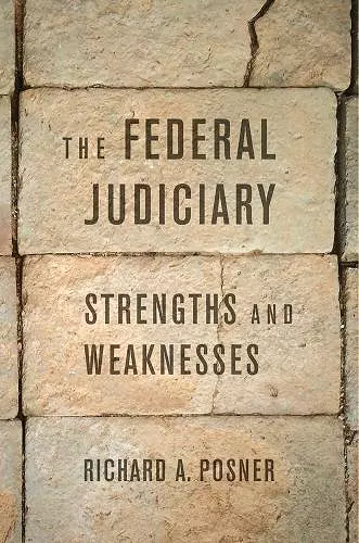 The Federal Judiciary cover