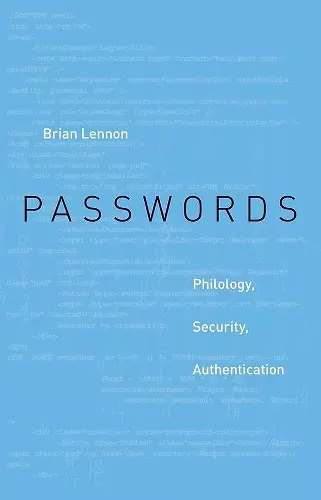 Passwords cover