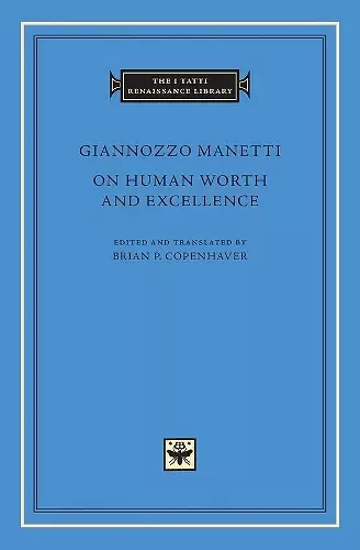 On Human Worth and Excellence cover