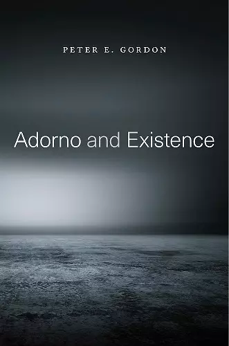 Adorno and Existence cover