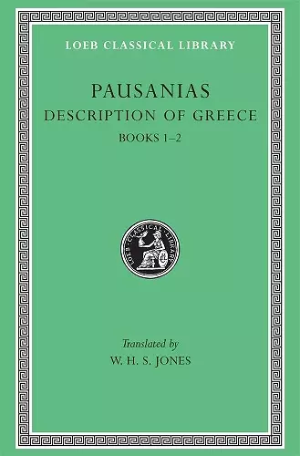 Description of Greece, Volume I cover