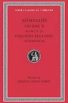 Ausonius, Volume II: Books 18–20. Paulinus Pellaeus: Eucharisticus cover