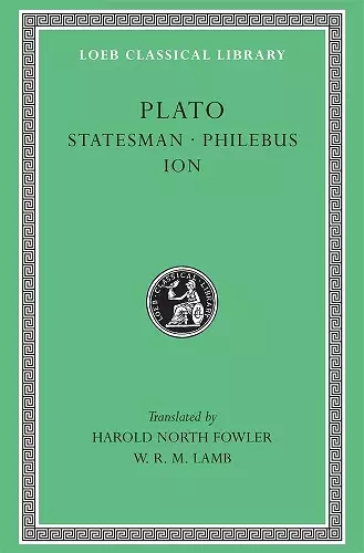 Statesman. Philebus. Ion cover