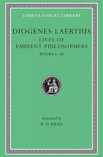 Lives of Eminent Philosophers, Volume II cover