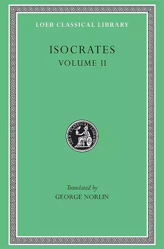 Isocrates, Volume II cover