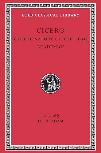 On the Nature of the Gods. Academics cover
