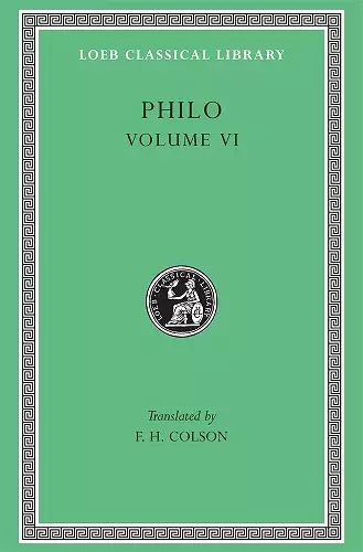 Philo, Volume VI cover