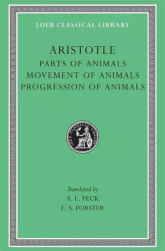 Parts of Animals. Movement of Animals. Progression of Animals cover