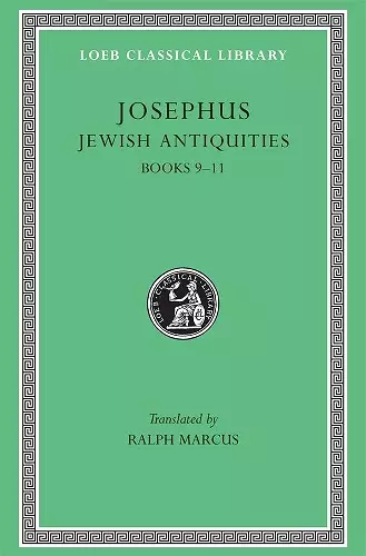 Jewish Antiquities, Volume IV cover