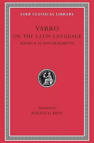 On the Latin Language, Volume II cover