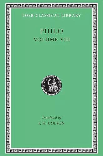 Philo, Volume VIII cover