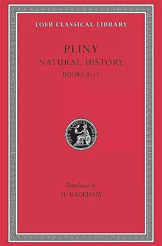 Natural History, Volume III: Books 8–11 cover
