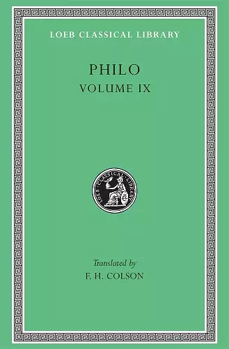 Philo, Volume IX cover