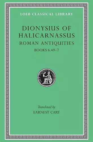 Roman Antiquities, Volume IV cover