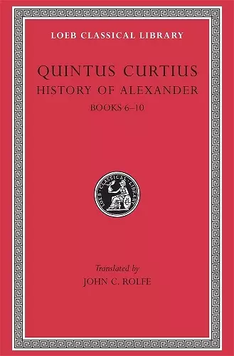 History of Alexander, Volume II cover
