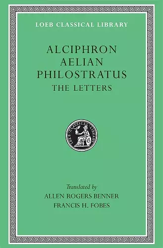 Alciphron. Aelian. Philostratus cover