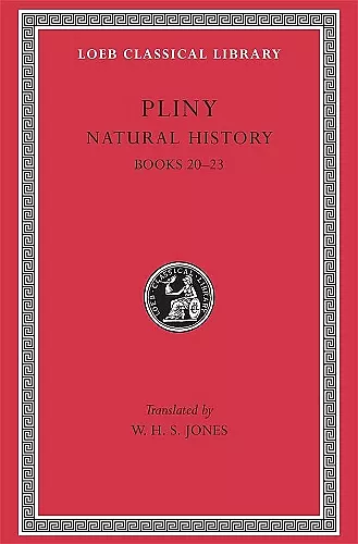 Natural History, Volume VI: Books 20–23 cover