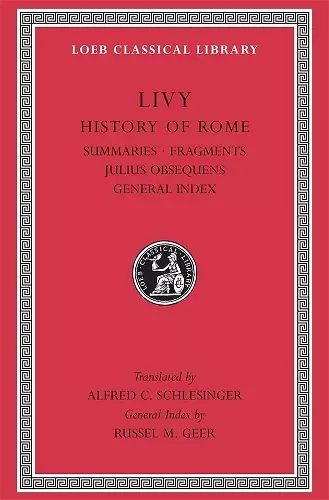 History of Rome, Volume XIV cover