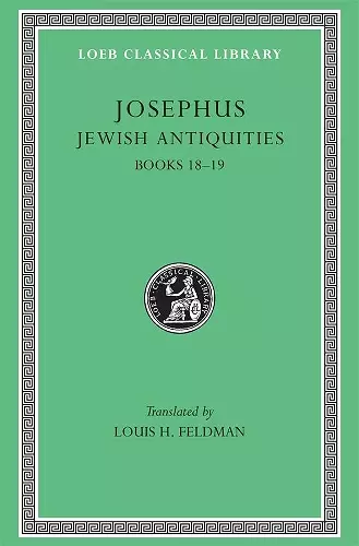 Jewish Antiquities, Volume VIII cover