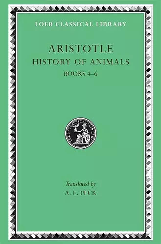 History of Animals, Volume II cover