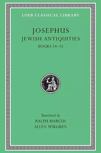 Jewish Antiquities, Volume VI cover