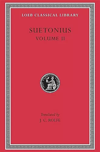 Lives of the Caesars, Volume II cover