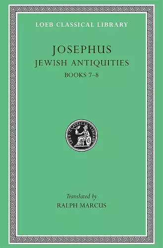 Jewish Antiquities, Volume III cover