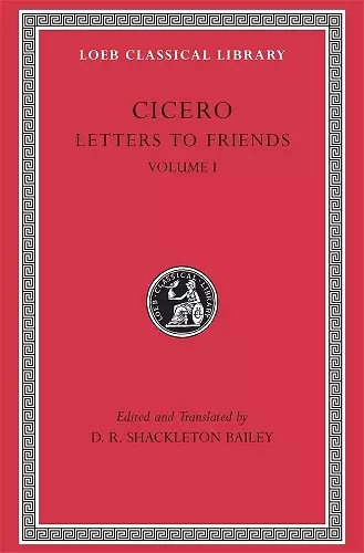 Letters to Friends, Volume I cover