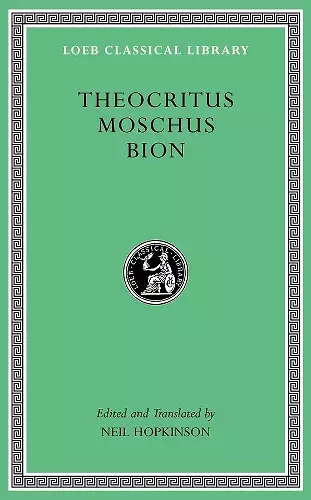 Theocritus. Moschus. Bion cover