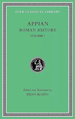 Roman History, Volume I cover