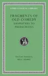 Fragments of Old Comedy, Volume II: Diopeithes to Pherecrates cover