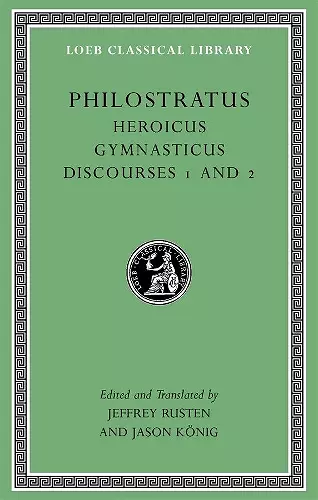 Heroicus. Gymnasticus. Discourses 1 and 2 cover