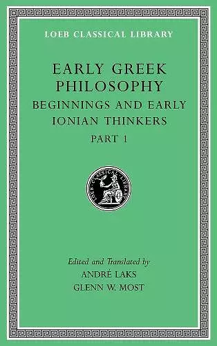 Early Greek Philosophy, Volume II cover