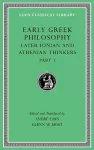 Early Greek Philosophy, Volume VI cover