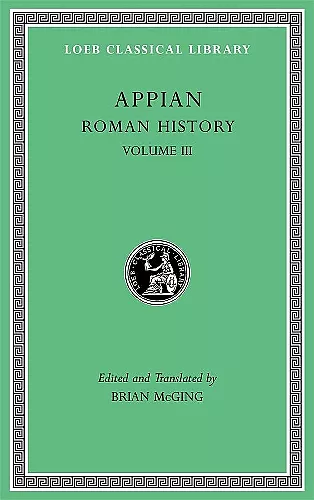Roman History, Volume III cover
